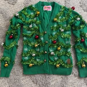 TipsyElves Festive Holiday Cardigan